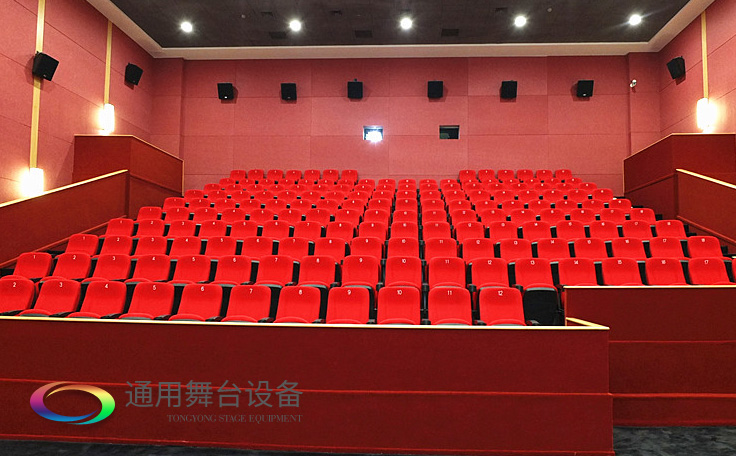 舞臺阻燃幕布通用舞臺扛起建設單位責任，加強檢查監管，落實“3個100%”要求！東莞市工人文化宮工人電影院改造工程順利完工